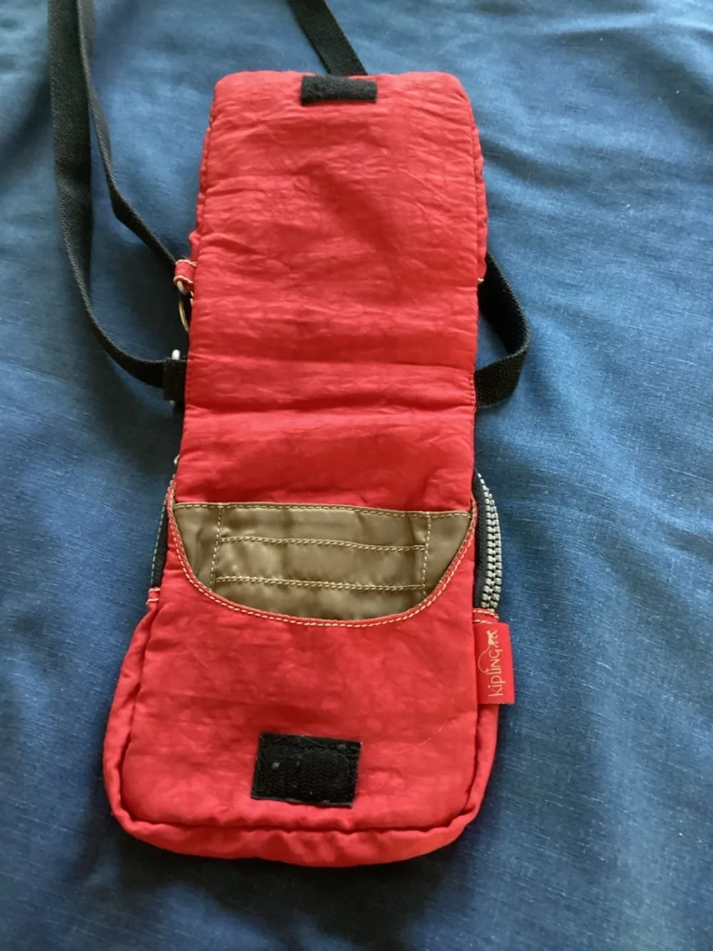 Small Kipling Crossbody Bag‎ Red